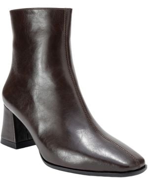 Prologue Shoes Arven Block Heel Boot - Brown