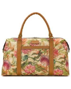 Patricia Nash Cerasella Overnighter Bag - Metallic