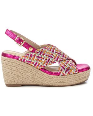 Xti Wedge Sandals By - Pink
