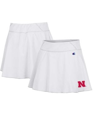 Champion Nebraska Huskers Tailgate Skort - White