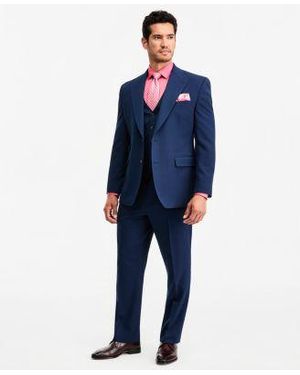 Tayion Collection Classic Fit Suit Separates - Blue