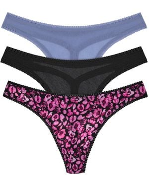 On Gossamer Mesh Hip G 3 Pack Underwear 3512p3 - Blue