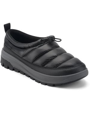 Easy Spirit Frozey Quilted Cold Weather Slip-on Sneakers - Black