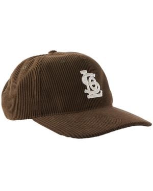 Cotton On 5 Panel Corduroy Hat - Brown