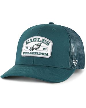 '47 Philadelphia Eagles Roadway Adjustable Trucker Hat - Green