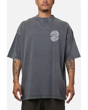 Saint Morta Vortex Mock T-shirt - Gray