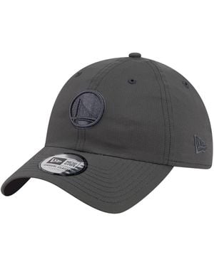 KTZ Golden State Warriors Casual Classic Ripstop Adjustable Baseball Cap - Gray