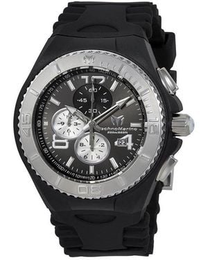 TechnoMarine Tm-115148 Cruise Quartz Chronograph Dial Watch - Black