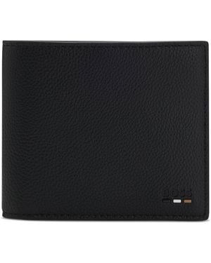 BOSS Open Face Bifold Wallet - Black