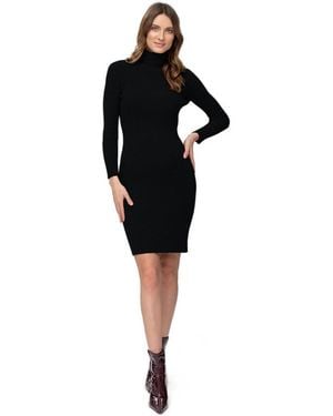 PIETRO BRUNELLI MATERNITY Maternity Long Sleeve Body-con Celeste Dress - Black