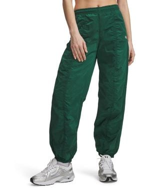 Under Armour Rival Woven Shirred Pants - Green