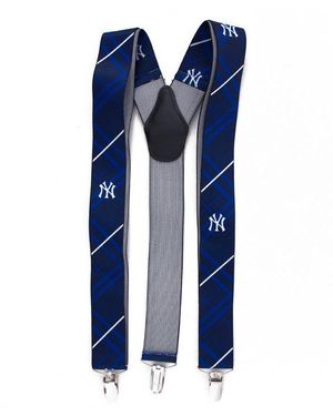 Eagles Wings New York Yankees Oxford Suspenders - Black