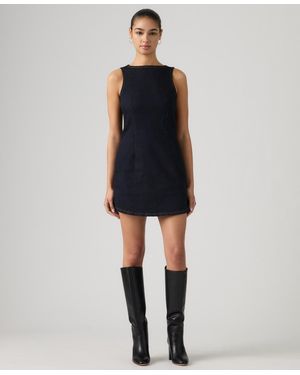 Levi's Boat Neck Denim Dress - Blue