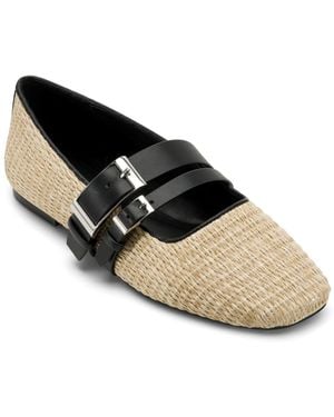 DKNY Dade Almond Toe Ballet Flats - Black