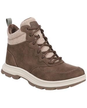 Ryka Bismark Lace-up Short Booties - Brown