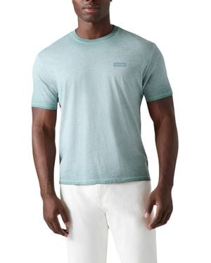 Guess Knockout Regular-fit Short-sleeve Logo T-shirt - Blue