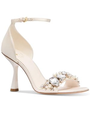 Kate Spade Treasure Embellished Dress Sandals - Natural