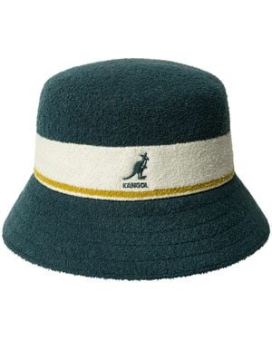 Kangol Bermuda Stripe Bucket Bucket Hat - Green