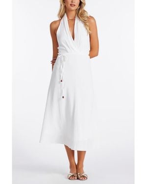 Bishop + Young Bishop + Young Bishop + Young Monique Halter Dress - White