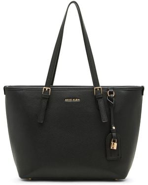 Anne Klein Carry All Large Perfect Tote Bag - Black