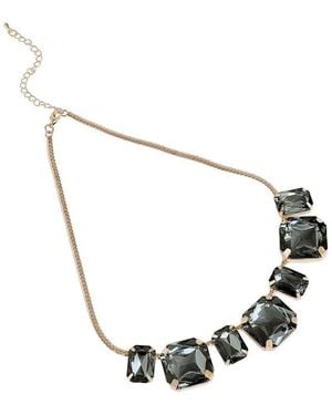 SOH Crystal Collar Necklace - Metallic
