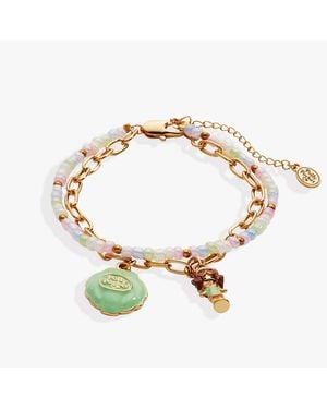 ALEX AND ANI Polly Pocket 2 Row Charm Bracelet - Metallic