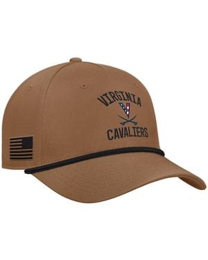 Nike Virginia Cavaliers 2026 Appreciation Rope Rise 5-panel Adjustable Hat - Brown