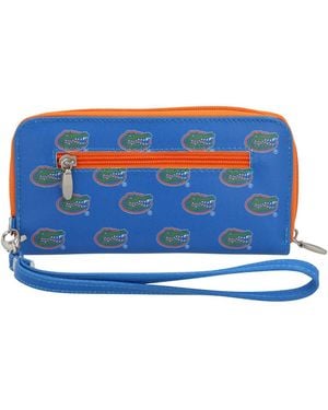 Eagles Wings Florida Gators Zip-around Wristlet Wallet - Blue