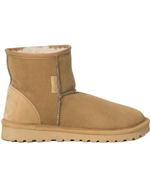 Celtic & Co. Classic Shearling Shortie Boots - Brown