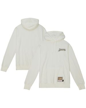 Mitchell & Ness Los Angeles Lakers Pullover Hoodie - White