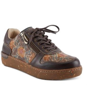 L'ARTISTE Spring Step Sincerity Fashion Sneaker - Brown