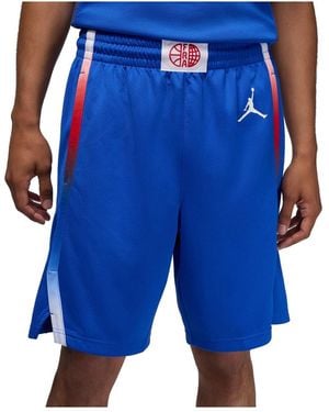 Nike France Basketball 2024 Summer Olympics Swingman Shorts - Blue