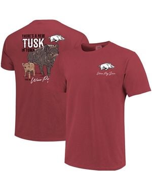 Image One And Arkansas Razorbacks New Tusk - Red