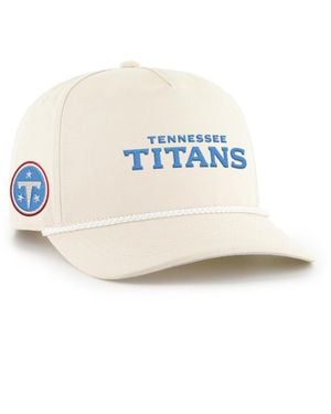 '47 Tennessee Titans Sure Shot Rope Hitch Adjustable Hat - White