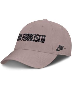 Nike San Francisco Giants Cooperstown Club Adjustable Hat - Gray