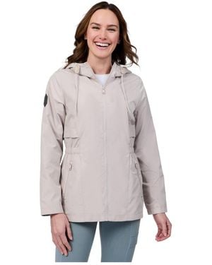 Free Country Misty Rain Away Anorak Rain Jacket - Natural