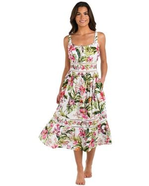 La Blanca Polynesian Cover-up Dress - White