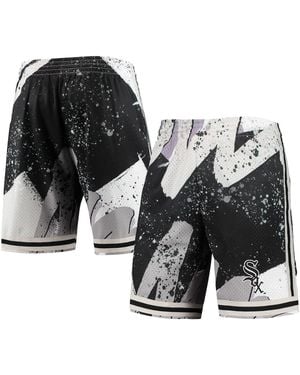 Mitchell & Ness Chicago White Sox Hyper Hoops Shorts - Black
