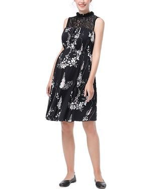 Kimi + Kai Kimi + Kai Maternity Moira Skater Dress - Black