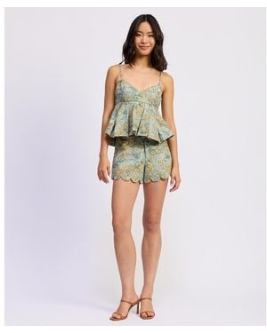 En Saison Kenna High-rise Shorts - Multicolor