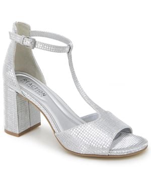 Kenneth Cole Levine Round Toe Dress Sandals - White
