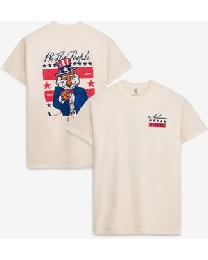 Image One Auburn Tigers Uncle Sam Mascot T-shirt - White