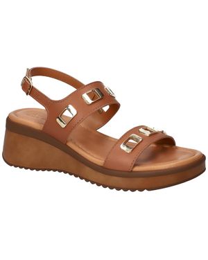 Bella Vita Vic-italy Wedge Sandals - Brown