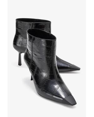 Prologue Shoes Rassel Pointed Toe Boot - Black