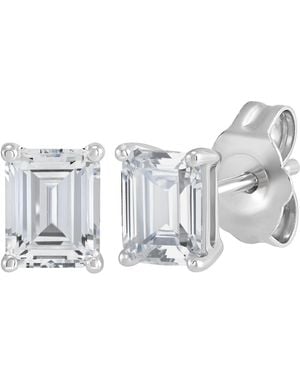 Macy's Igi Certified Lab-grown Diamond Stud Earrings (1 Ct. T.w. - Metallic