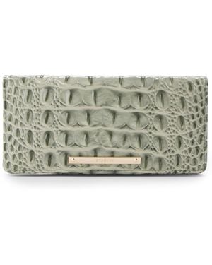 Brahmin Ady Leather Bifold Wallet - Metallic