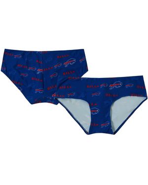 Concepts Sport Buffalo Bills Mosaic Allover Print Knit Panty - Blue