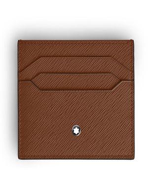 Montblanc Sartorial Leather Card Holder - Brown