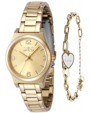 INVICTA WATCH 48247 Angel Quartz 3 Hand Dial Watch - Metallic