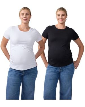 Ingrid & Isabel Ingrid + Isabel Ingrid + Isabel Core Tee Bundle 2-pack - Blue